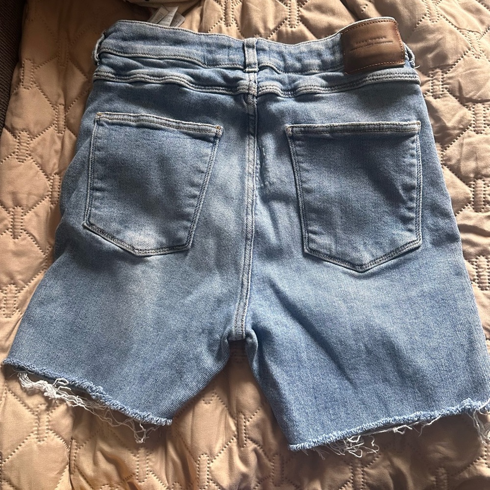 Zara Woman Women's Blue Denim Shorts, sz 10